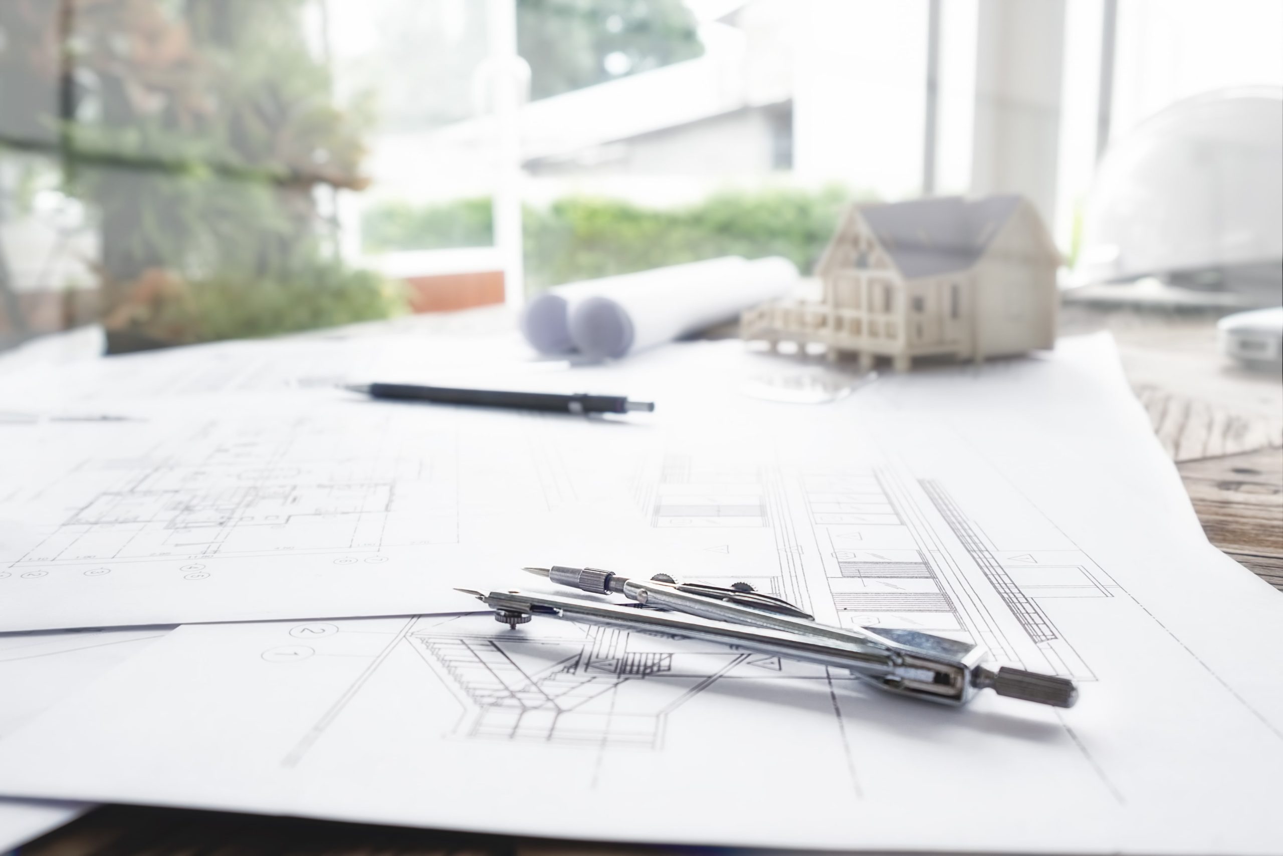 image-engineering-objects-workplace-top-view-construction-concept-engineering-tools-vintage-tone-retro-filter-effect-soft-focus-selective-focus-min